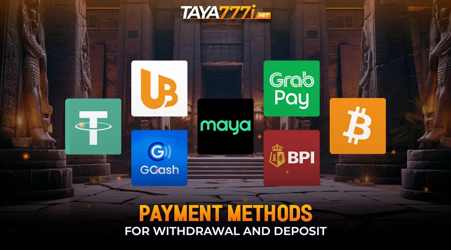 Taya777 offers multiple convenient payment methods