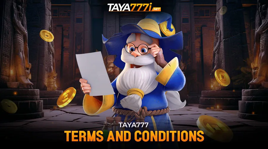 Taya777 terms and conditions